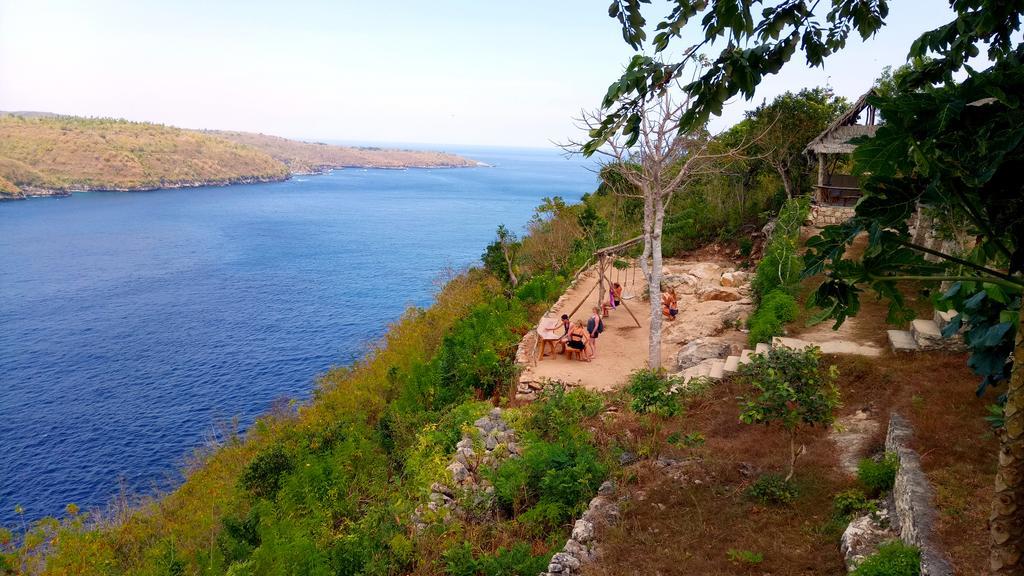 Ceningan Cliff Inn Ceningan Island Exterior foto