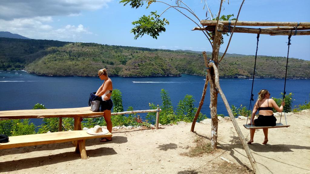 Ceningan Cliff Inn Ceningan Island Exterior foto